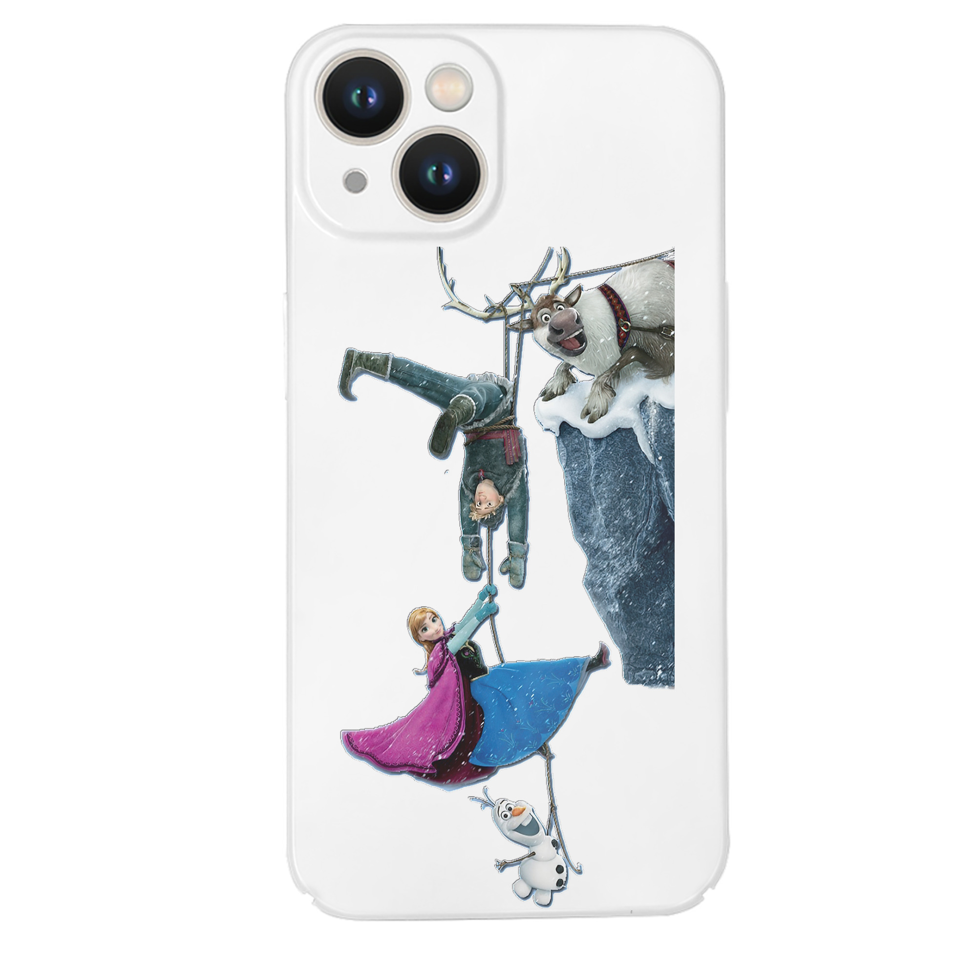 （画像用） アナと雪の女王 アンナ エルサ Frozen Anna Elsa 【iPhone 14シリーズ対応】ハードケース